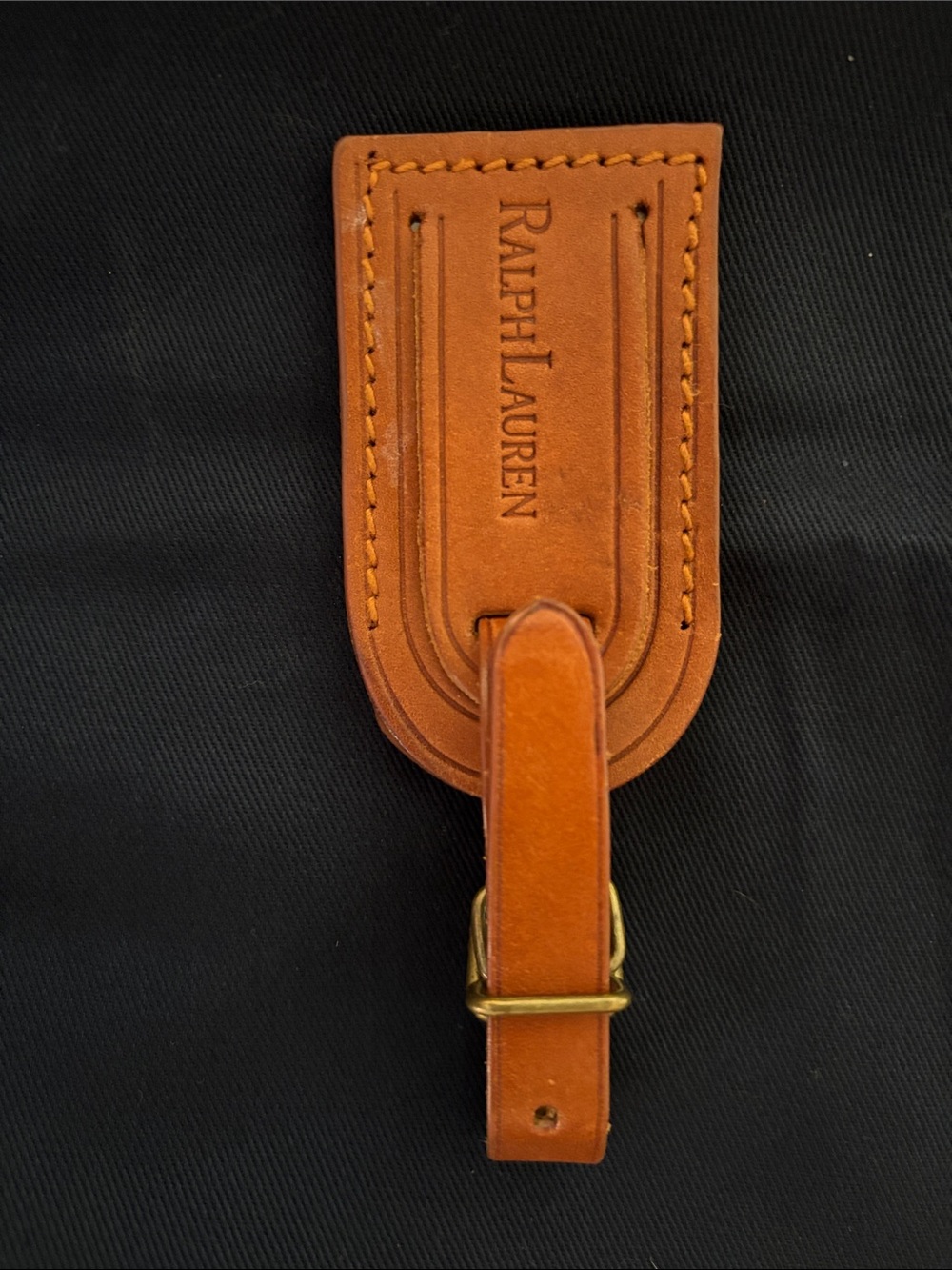 Ralph Lauren luggage tag